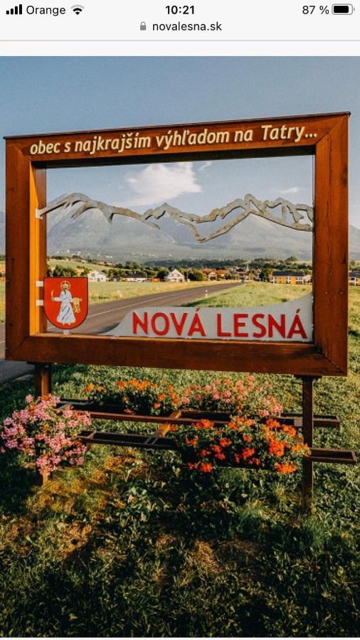 Housing Hella Daire Nová Lesná Dış mekan fotoğraf